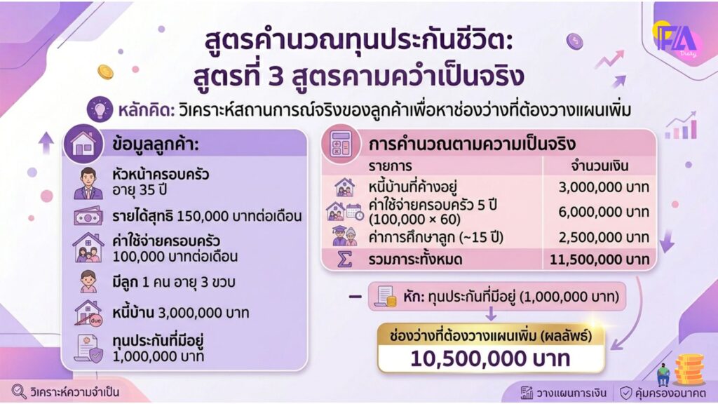 วางแผนทุนประกันชีวิตเพื่อปกป้องครอบครัว